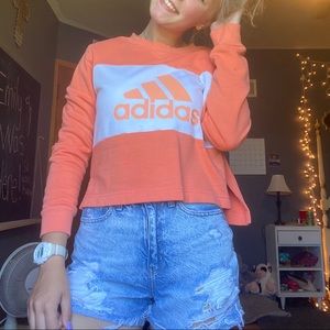 Adidas crop sweater